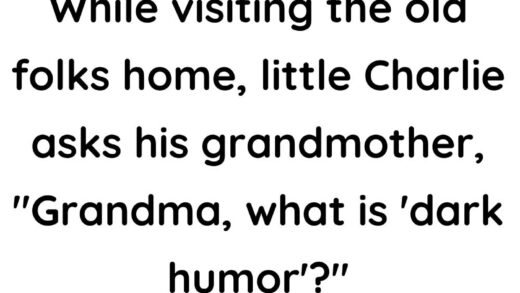 Little Charlie asks his grandmother